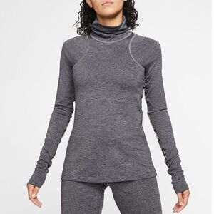 NIKE Pro Warm Metallic Top